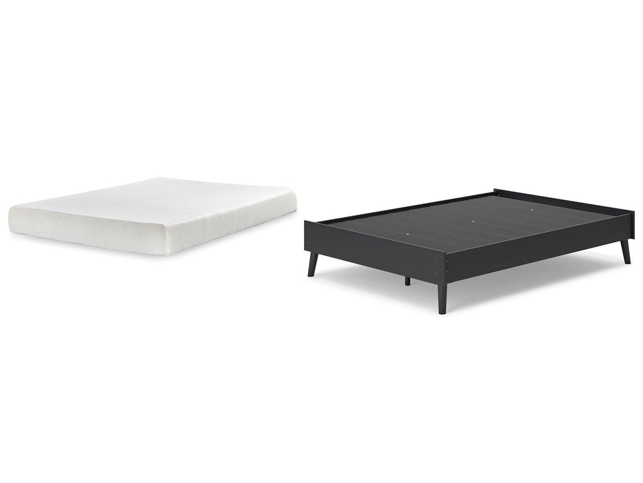 Charlang Bed and Mattress Set