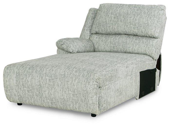 McClelland Reclining Sectional with Chaise