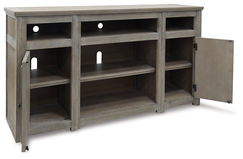 Moreshire 72" TV Stand with Electric Fireplace